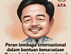 Peran lembaga internasional dalam bantuan kemanusiaan