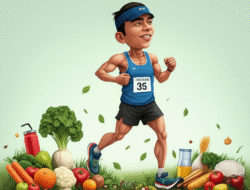 Pengaruh Nutrisi Seimbang terhadap Kebugaran Atlet Maraton